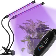 Pozostałe akcesoria do uprawy roślin - 2 x Lampa do Wzrostu Roślin 40 LED Timer + Pilot GARDLOV - miniaturka - grafika 1
