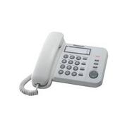 Telefony stacjonarne - Telefon Panasonic KX-TS520FXW - miniaturka - grafika 1