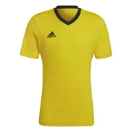 Koszulki sportowe męskie - Męska Koszulka z krótkim rękawem ADIDAS ENT22 JSY HI2122 – Żółty - miniaturka - grafika 1