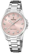 Zegarki damskie - Zegarek Festina F20654-2 Solar Energy Petite - miniaturka - grafika 1