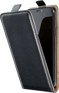 Etui na telefon komórkowy z klapką Etui ochronne z klapką Etui ochronne z klapką Czarne Nowe, Kolor:Czarny, Wybierz model:Samsung Galaxy A51 - Etui i futerały do telefonów - miniaturka - grafika 1