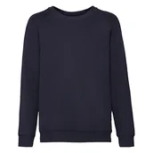 Bluzy dla dziewczynek - Bluza Dziecięca Raglan Sweat Deep Navy r. 3-4(104) - miniaturka - grafika 1