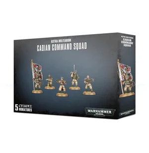 Astra Militarum Cadian Command Squad (47-09) GamesWorkshop 47-09 - Gry bitewne - miniaturka - grafika 1