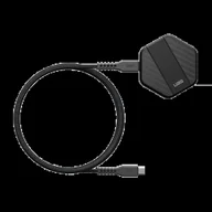 Ładowarki do telefonów - UAG Wireless Charger - bezprzewodowa ładowarka 15W z podstawką, kompatybilna z MagSafe (black/carbon fiber) - miniaturka - grafika 1