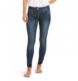 Ariat Bryczesy damskie HALO DENIM FS - marine - Bryczesy - miniaturka - grafika 1