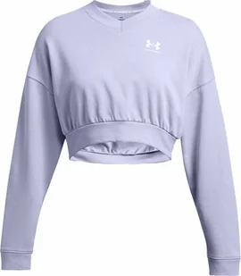 Under Armour Bluza damska UNDER ARMOUR Rival Terry Oversized Crop Crew XS - Bluzy damskie - miniaturka - grafika 1