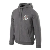 Odzież taktyczna i umundurowanie - Helikon-Tex Bluza rozpinana z kapturem Unisex Come and take it - Fullzip - Mid Grey Melange - miniaturka - grafika 1