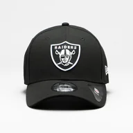 Czapki i chusty sportowe męskie - Czapka z daszkiem do futbolu amerykańskiego NFL New Era 9FORTY Las Vegas Raiders - miniaturka - grafika 1