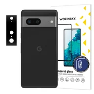 Szkła hartowane na telefon - Szkło hartowane 9H na aparat kamerę do Google Pixel 7 Full Camera Glass WOZINSKY - miniaturka - grafika 1