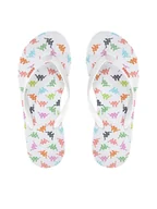 Klapki i japonki damskie - Kappa Japonki 351C22W White - Pink Coral - Pink Fuchsia Kolorowy - miniaturka - grafika 1