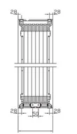 Grzejniki pokojowe - Stelrad Vertex Plan Typ 22 Grzejnik dekoracyjny 200x50 cm biały RAL 9016 GR-ST-VP22/200/050 - odbiór osobisty: Kraków, Warszawa, 29-Innych-Miast - miniaturka - grafika 1