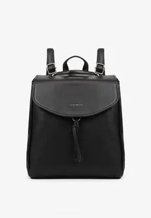 Czarny Mały Plecak z Ozdobnym Suwakiem i Rączką Dralzeri - Plecaki - miniaturka - grafika 1