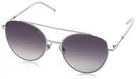 Okulary przeciwsłoneczne - Marc Jacobs Damskie okulary przeciwsłoneczne Marc 37/S 9c Sjr 53, białe (White/Dk Grey Sf), EU, Biały (White/Dk Grey Sf), 53 - miniaturka - grafika 1
