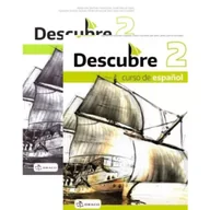Książki do nauki języka hiszpańskiego - Pakiet Descubre 2. Curso de español. Podręcznik i Zeszyt ćwiczeń - miniaturka - grafika 1