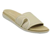 Klapki i japonki damskie - Wygodne klapki damskie Inblu SF-01 beżowy - miniaturka - grafika 1