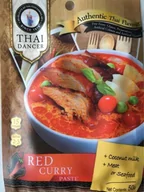 Kuchnie świata - Thai Dancer Pasta curry czerwona marki Thai Dancer 50g - miniaturka - grafika 1