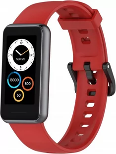 opaska pasek bransoleta SMOOTHBAND "2" Garmin GARMIN VENU 2S / VENU 3S / Vivoactive 4S / Huawei Watch GT 4 41mm 18mm czerwona - Akcesoria do smartwatchy - miniaturka - grafika 1