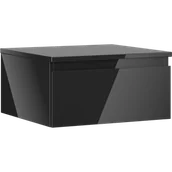 Szafki łazienkowe - Mexen Orio szafka łazienkowa podumywalkowa 50 cm z blatem, 1 szuflada, czarna połysk - 91A10-05023-1-BFC70 - miniaturka - grafika 1