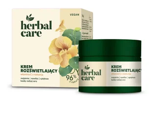 HERBAL CARE Vegan Krem rozświetlający z Witaminą C i Nasturcją dla każdej cery - na dzień i noc 50 ml - Kremy do twarzy - miniaturka - grafika 1
