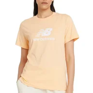 Koszulki i topy damskie - Koszulka New Balance WT41502PAE - pomarańczowa - miniaturka - grafika 1