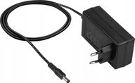 Zasilacze do laptopów - Zasilacz wtyczkowy do oświetlenia i taśm LED 24V / 2A 48W DC 5.5x2.1mm Akyga AK-TB-35 Uniwersalny zasilacz sieciowy impulsowy z kablem 1m - miniaturka - grafika 1