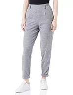 Spodnie damskie - Springfield Damskie spodnie chinosy Jogger klasyczne spodnie, czarne, 34, czarny, 36 - miniaturka - grafika 1