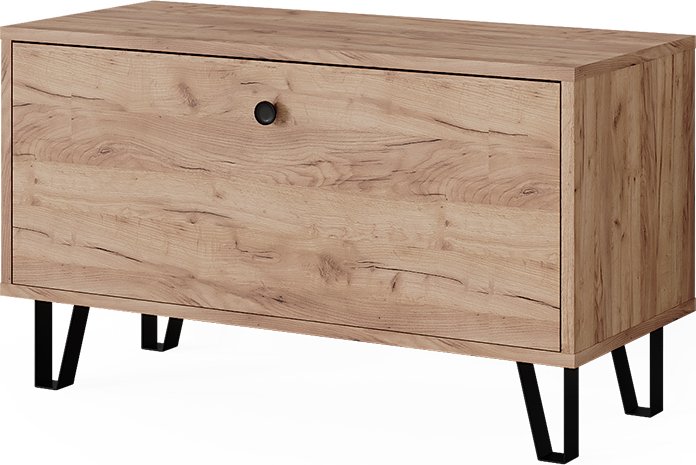 Vicco Ławka na buty Siri, 80 x 46 cm, Złoty dąb energetyczny