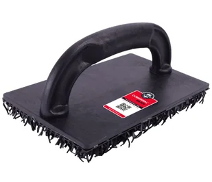 Paca z podkładem do pracy z tynkami dekoracyjnymi 12x20 cm czarna - Narzędzia murarskie - miniaturka - grafika 1