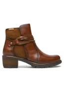 Botki damskie - Pikolinos Botki W1T-8906C2 Brązowy - miniaturka - grafika 1