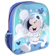 Plecaki szkolne i tornistry - CERDÁ LIFE'S LITTLE MOMENTS, Licencjonowany plecak dziecięcy Mickey z pęcherzykami powietrza i konfetti, oficjalny licencjonowany produkt Disney, dla dzieci, niebieski, zalecenia wiekowe: 2 – 6 lat - miniaturka - grafika 1