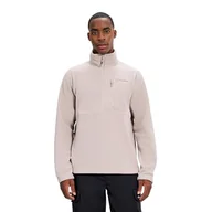 Kurtki męskie - Berghaus Męska kurtka polarowa Prism Polartec z zamkiem do połowy, kolor taupe, XL - miniaturka - grafika 1