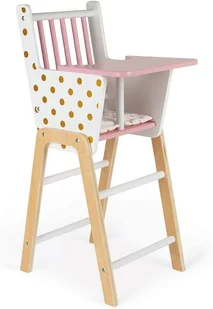 Janod - Candy Chic Krzesełko drewniane dla lalki - Domki dla lalek - miniaturka - grafika 1