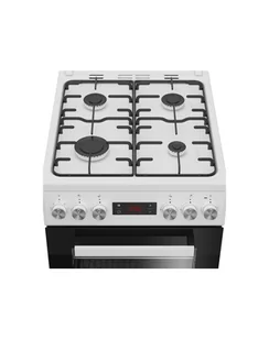 Kuchenka gazowo-elektryczna Beko FSE52323DWD - Kuchenki gazowo-elektryczne - miniaturka - grafika 1