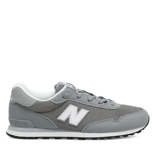 Sneakersy New Balance GC515GRY Szary - Buty dla chłopców - miniaturka - grafika 1