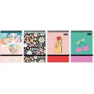 Notesy i bloczki - Beniamin Kołonotes A6 zamykany na gumkę UV kratka 96 kartek - miniaturka - grafika 1