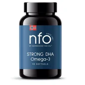 Serce i układ krążenia - NFO Strong DHA Omega 3, 90 kapsułek miękkich - miniaturka - grafika 1
