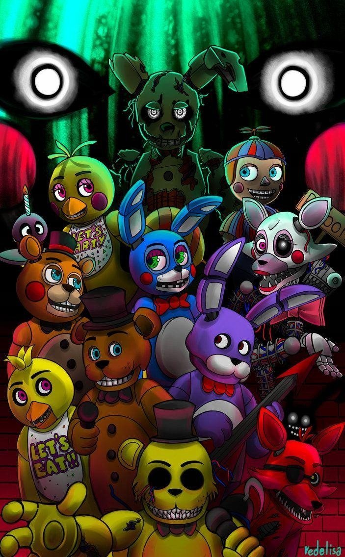 PUZZLE Five Nights at Freddy's 2023 + IMIĘ Pudełko 120 el.
