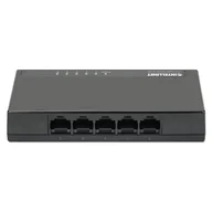 Switche - GIGA 5P RJ45 PLASTIK - miniaturka - grafika 1
