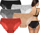 Majtki damskie - ﻿Majtki Damskie Bawełniane Figi Wygodne Seksowne - miniaturka - grafika 1