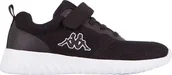 Buty dla dziewczynek - Kappa Buty dla dzieci Kappa Ces K czarno-białe 260798K 1110 27 - miniaturka - grafika 1