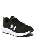 Buty sportowe męskie - Under Armour Buty Ua Charged Assert 10 3026175-001 Black/Black/White - miniaturka - grafika 1