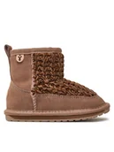 Buty dla chłopców - EMU Australia Śniegowce Mauboy K13106 Beżowy - miniaturka - grafika 1