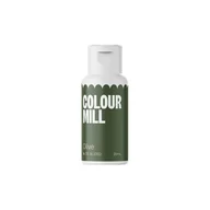 Dodatki do ciast w proszku - Barwnik olejowy Colour Mill 20 ml Olive - OLIWKOWY - miniaturka - grafika 1