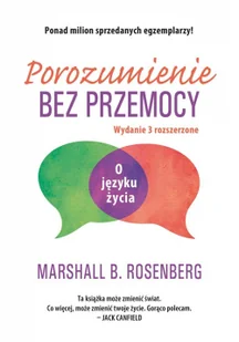 CZARNA OWCA Porozumienie bez przemocy. O języku życia - Marshall Rosenberg, Marta Markocka-Pepol - Psychologia - miniaturka - grafika 2