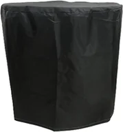 Pokrowce na grilla - Czarny pokrowiec na grilla 90*120 cm [ciśnienie wody 3000] 1 szt. Okrągły, pyłoszczelny pokrowiec przeciwdeszczowy z poliestru - miniaturka - grafika 1