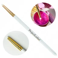 Pędzle do makijażu - Project Lashes, Pędzel laminator do nakładania kleju Glue Balm PL - miniaturka - grafika 1