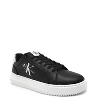 Trampki męskie - CALVIN KLEIN JEANS Skórzane trampki CHUNKY CUPSOLE MONOLOGO - miniaturka - grafika 1