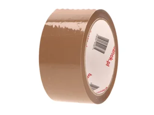 Taśma PAKOWA cicha BRĄZOWA MOCNY KLEJ 48mm/60m - Taśmy klejące - miniaturka - grafika 1