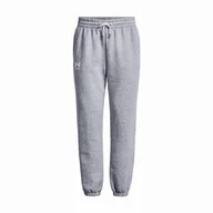 Spodnie sportowe damskie - Damskie spodnie dresowe Under Armour Essential Fleece Joggers Rozmiar: XS / Kolor: jasnoszary - miniaturka - grafika 1