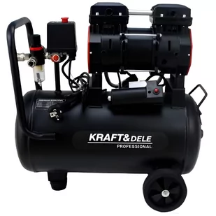 Kompresor bezolejowy kompaktowy i praktyczny 50L / 1500W - Kraft&Dele - Sprężarki i kompresory - miniaturka - grafika 1